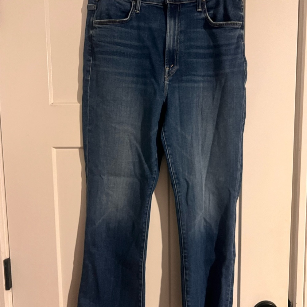 MOTHER Women's Blue Boyfriend Jeans